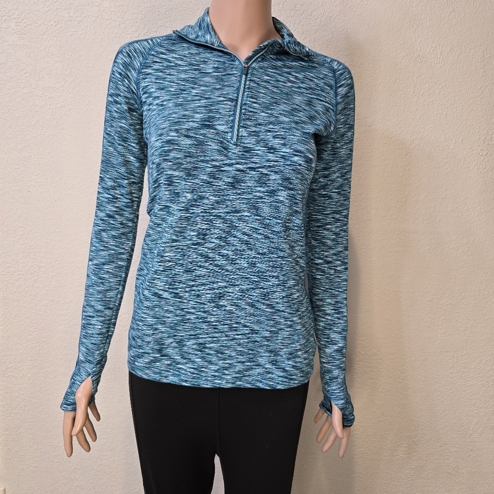 Athleta  Long Sleeve Pullover 1/4 Zip Workout Top XS Women's